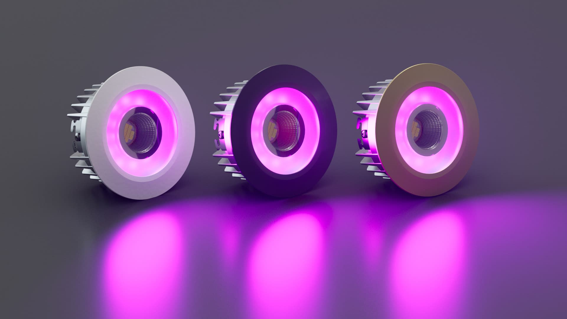 LED Spot RGBW Tree Gold - Loxone Shop