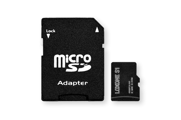 B.C. storm kalmeren SD Card with Adaptor | Loxone Shop