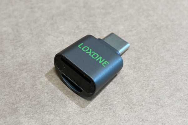 Loxone USB-C Micro SD Card Adapter