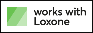 Logo "Works with Loxone"